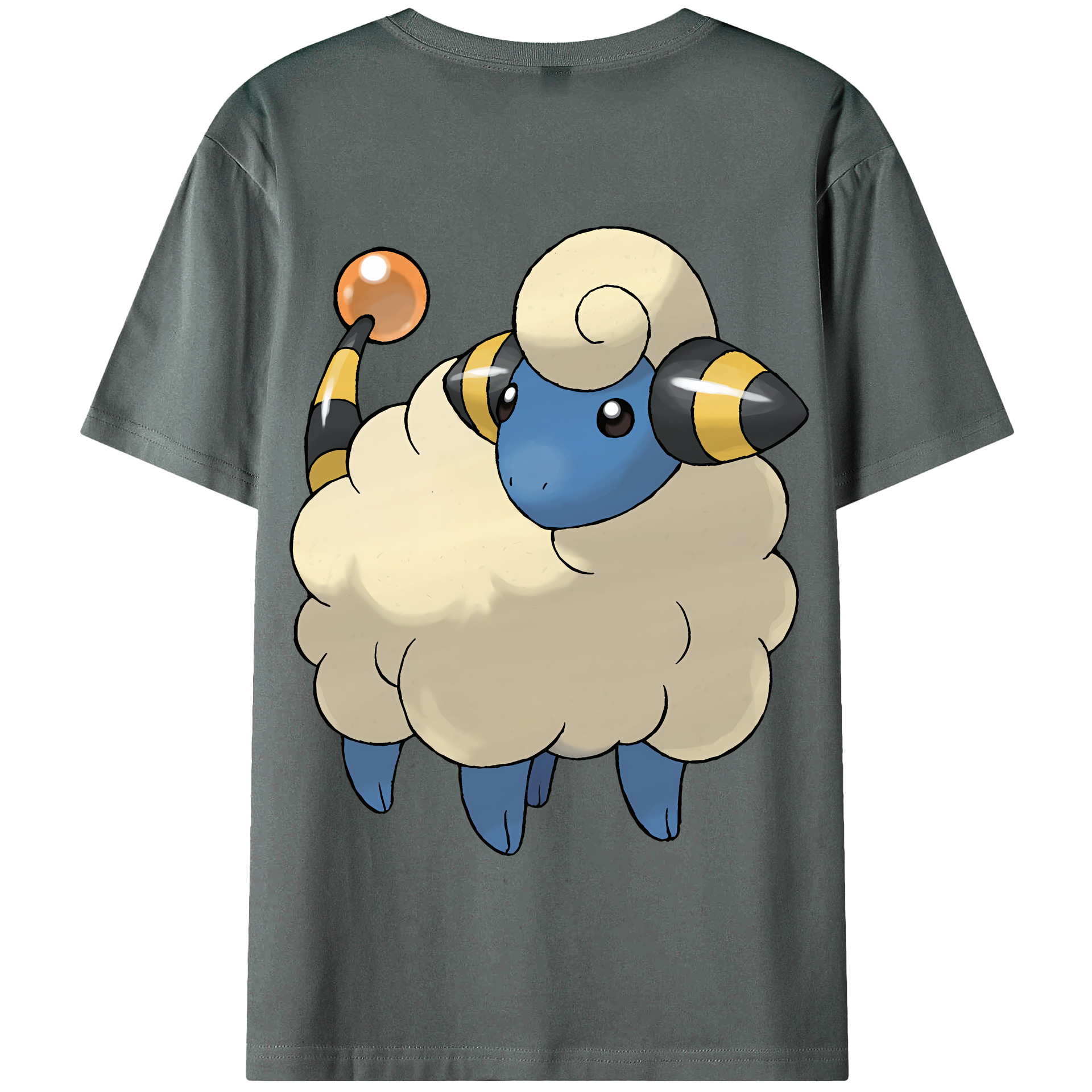 （画像用） ポケットモンスター Pokémon 綿100％半袖Tシャツ（背面プリント）